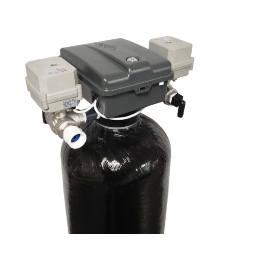 ReVolution Package installed on the Open-Air media tank with electronic control valves