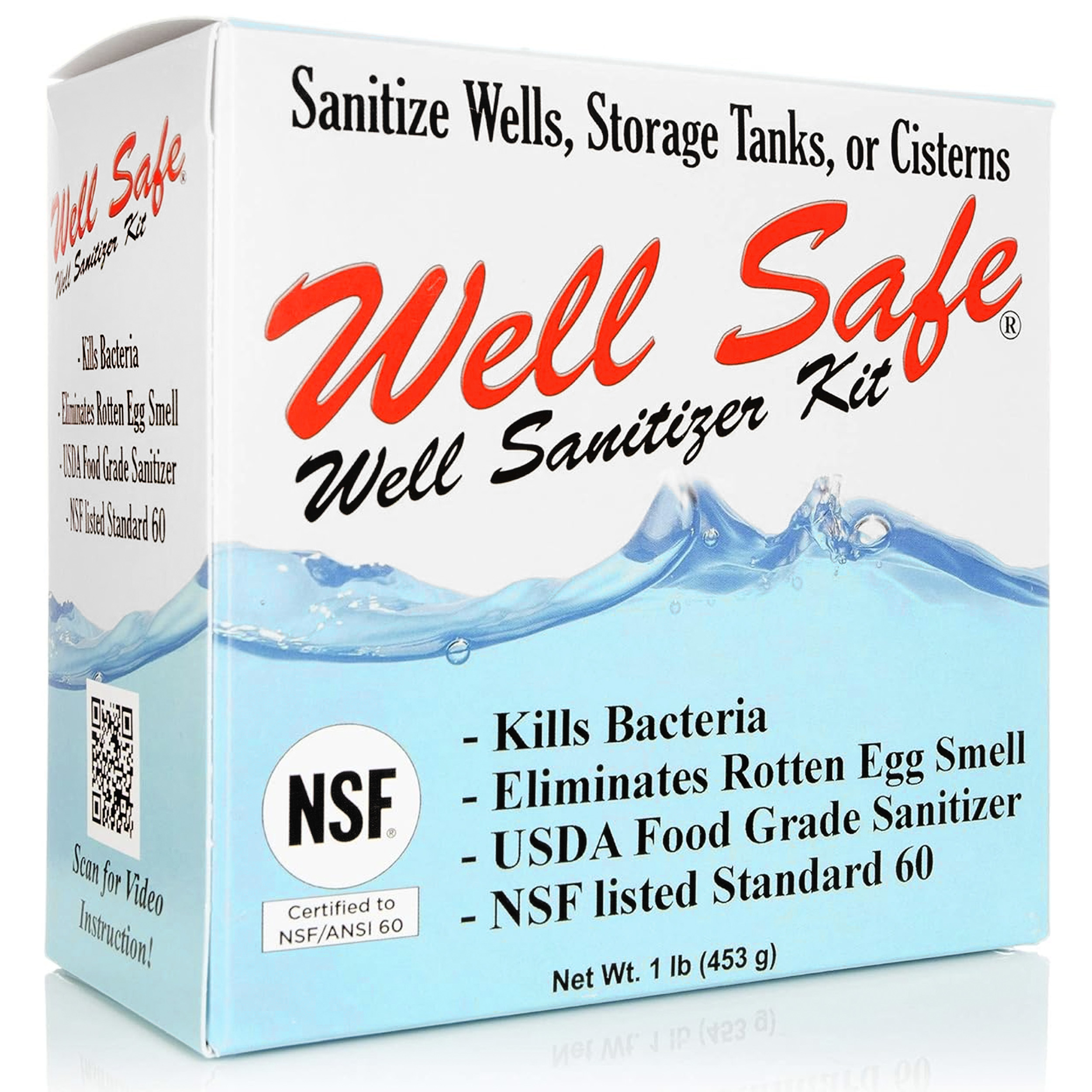 Well Safe well sanitizer kit box