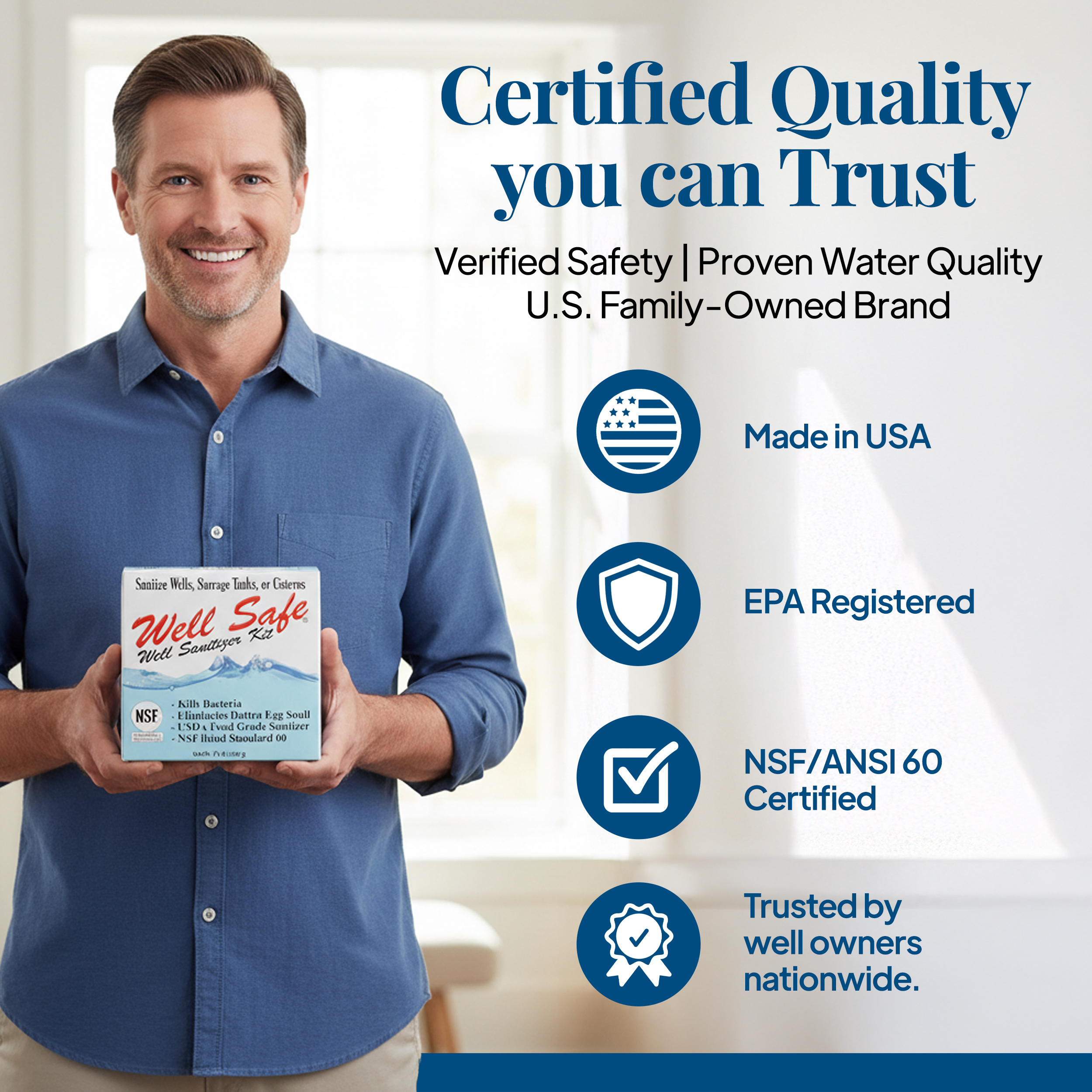 Certified quality you can trust